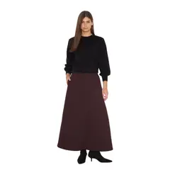 JACINTA TIENDA - Falda Jacinta Winter burdeo