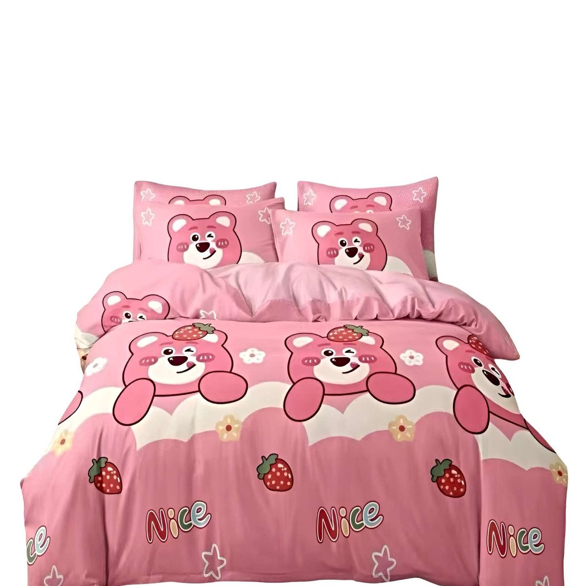 GENERICO - JUEGO COBERTOR DE INVIERNO PLUSH 1.5 PLAZA 180X200CM P02