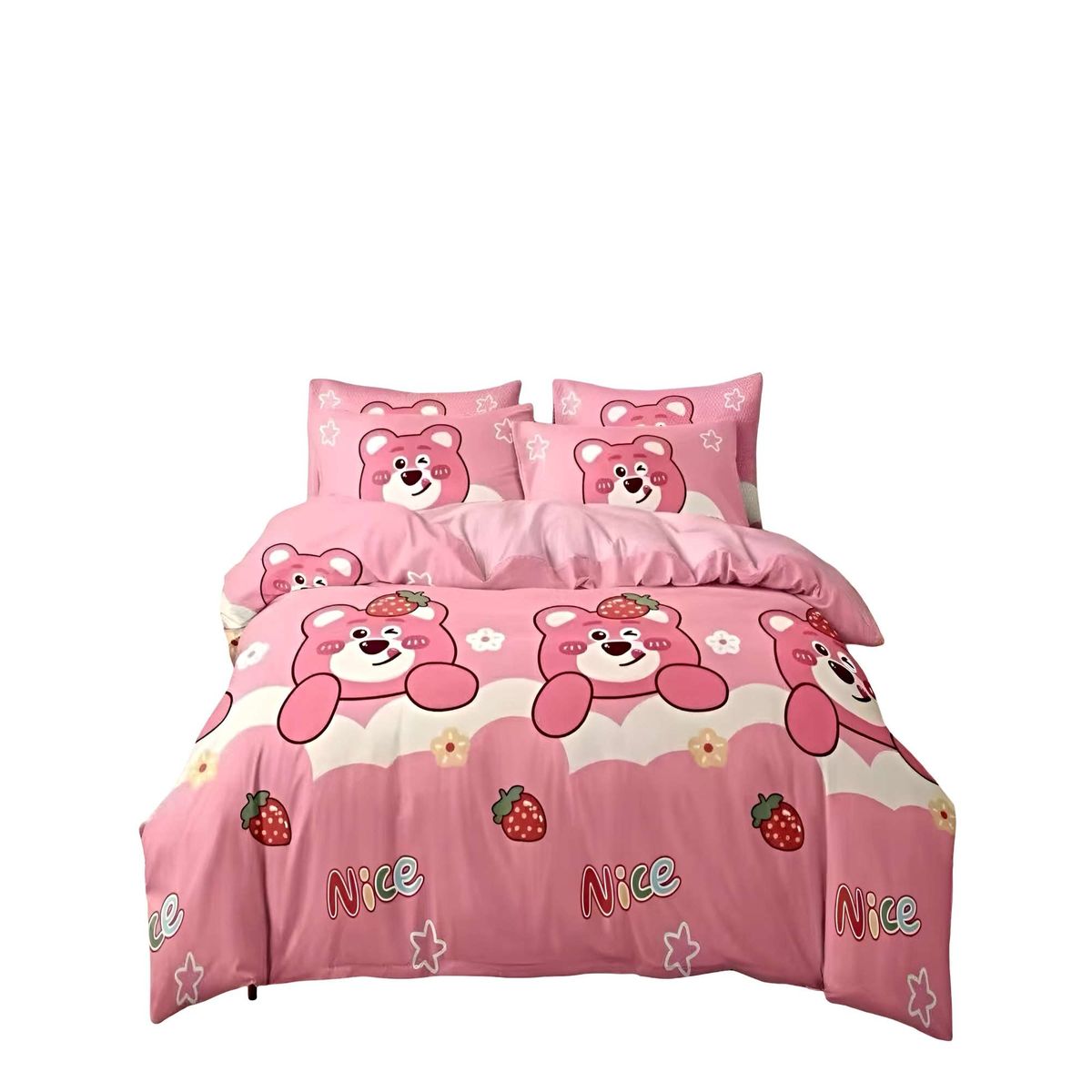 GENERICO - JUEGO COBERTOR DE INVIERNO PLUSH 1.5 PLAZA 180X200CM P02