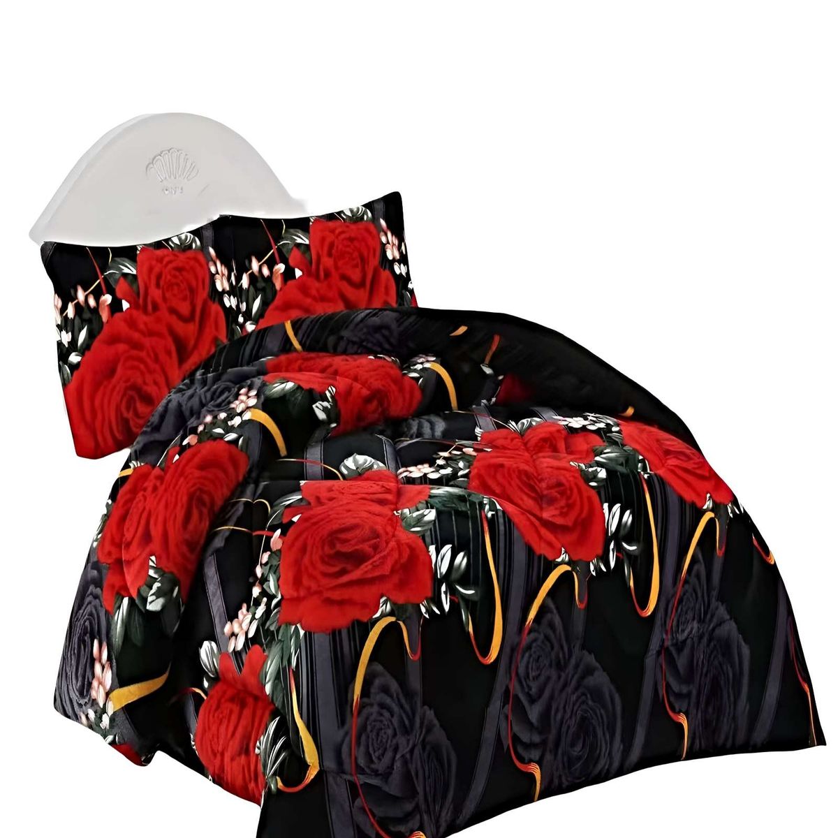 GENERICO - JUEGO COBERTOR DE INVIERNO PLUSH 1.5 PLAZA 180X200CM P05