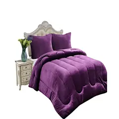 GENERICO - JUEGO COBERTOR DE INVIERNO PLUSH 1.5 PLAZA 180X200CM P12
