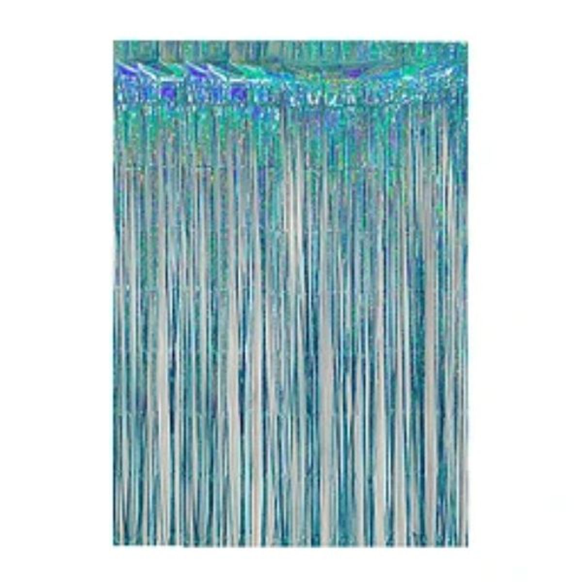 GENERICO - Cortina metalica Celeste 100x300cm