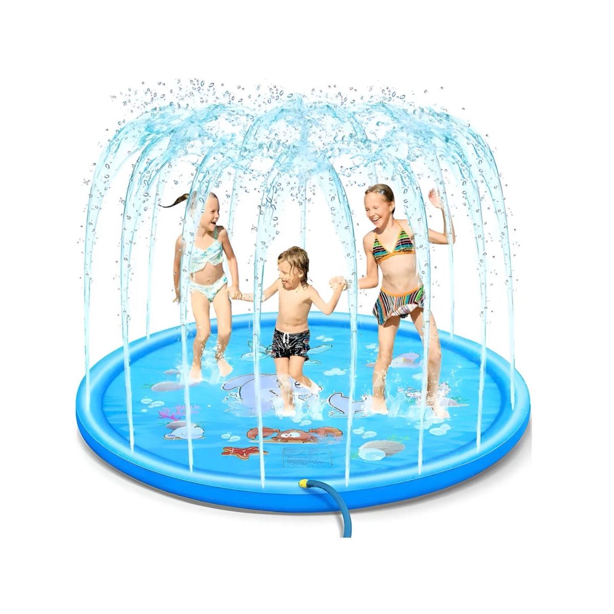GENERICO - Cojín Agua Inflable lanza agua chorrito