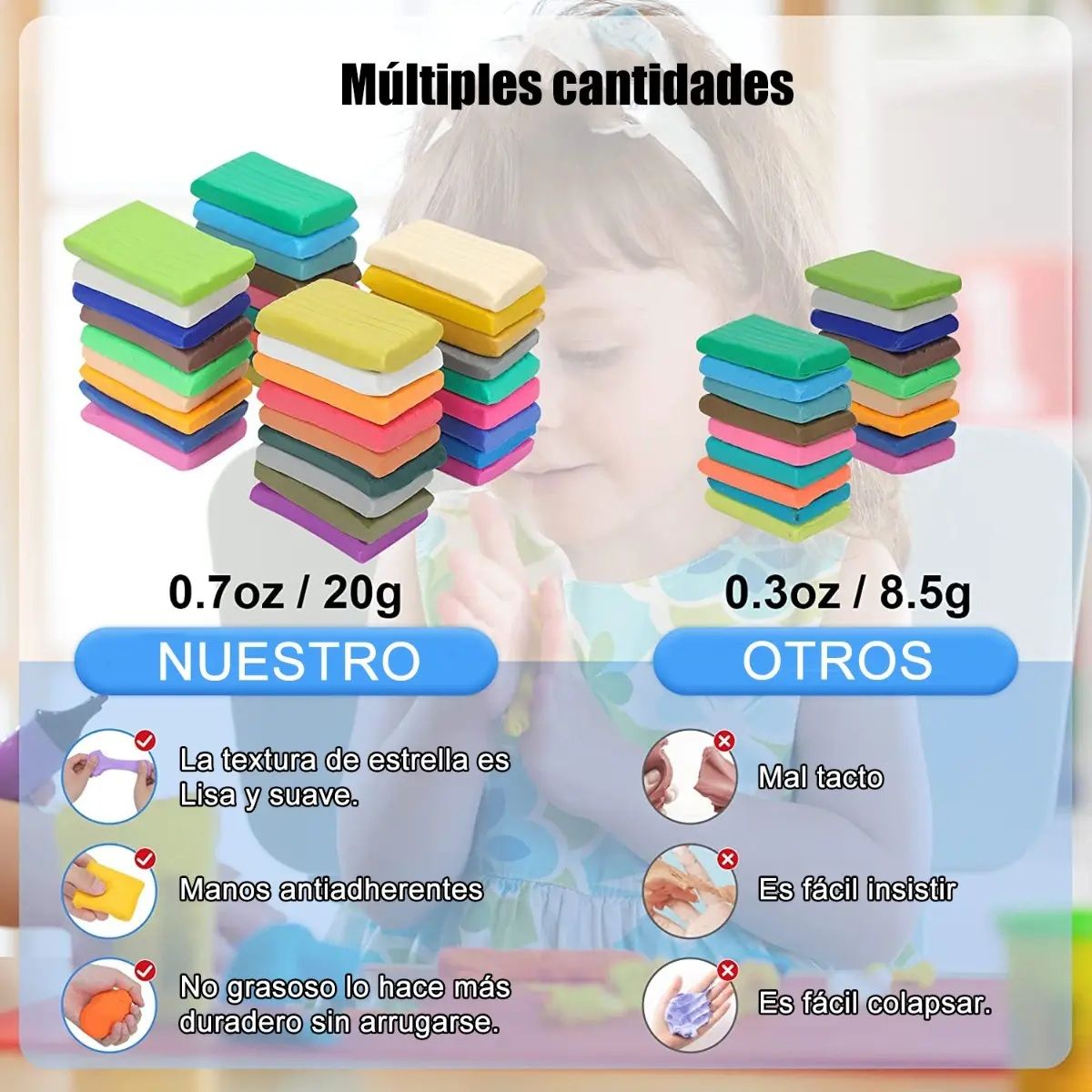 GENERICO - Set Arcilla Polimerica De 50 Colores No Tóxica Y Accesorios