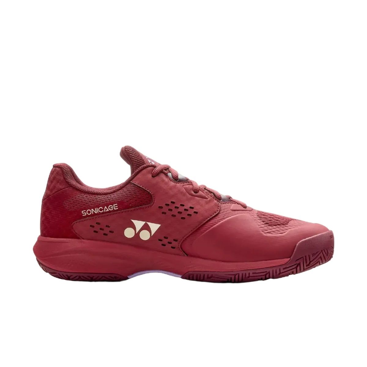 YONEX - Zapatilla Yonex Power Cushion Sonicage Dark Red Tenis Padel