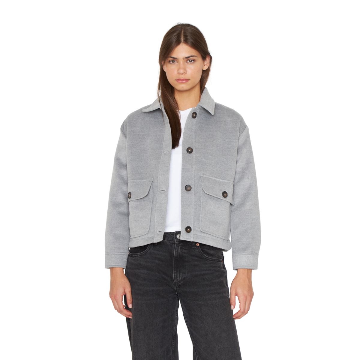 JACINTA TIENDA - Chaqueta Joe gris Jacinta Tienda