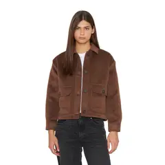 JACINTA TIENDA - Trench Coat Porter café