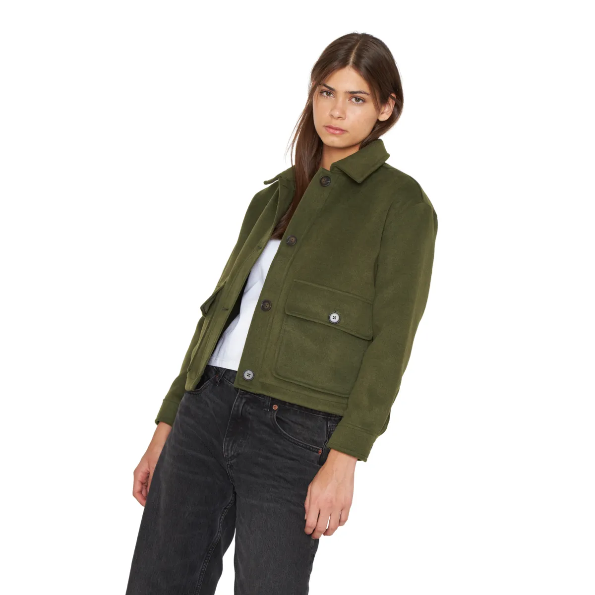 JACINTA TIENDA - Trench Coat Porter verde Jacinta Tienda