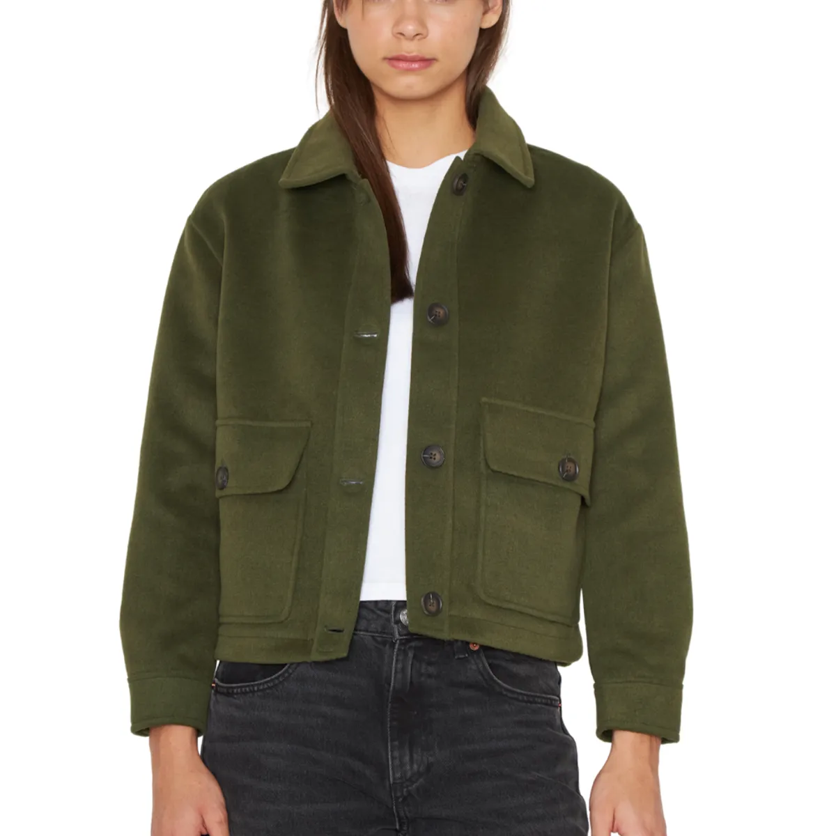 JACINTA TIENDA - Trench Coat Porter verde Jacinta Tienda