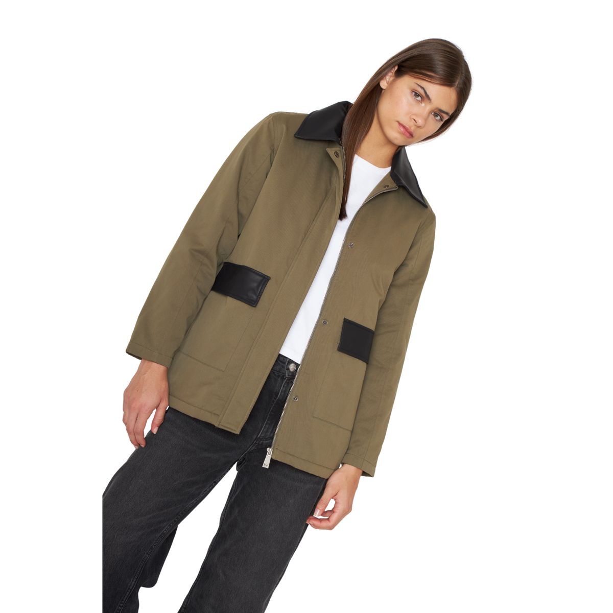 JACINTA TIENDA - Chaqueta Porter verde Jacinta Tienda