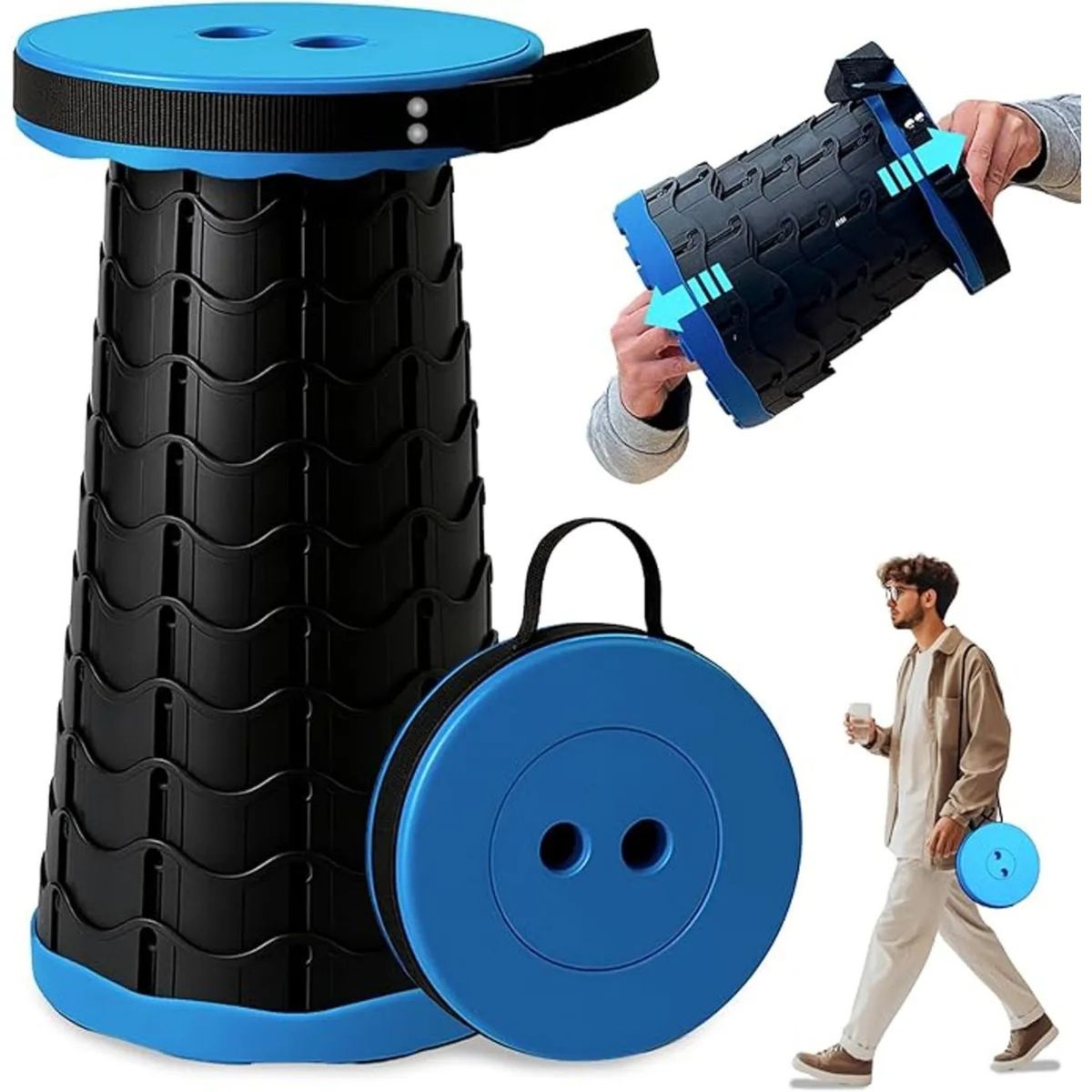 MOVI - Piso Plegable Multiuso Portátil para Hogar, Camping y Playa