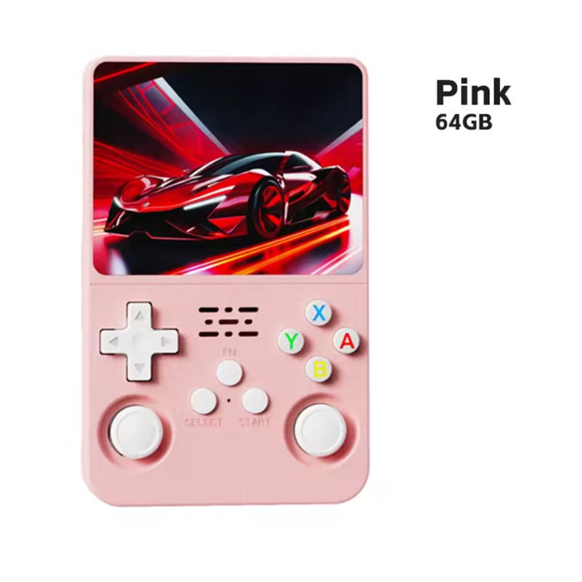 PUREPOWER - Consola de Videojuegos Retro Portátil Diseño Compacto 30 Emuladores Pantalla IPS 3.5" 64GB