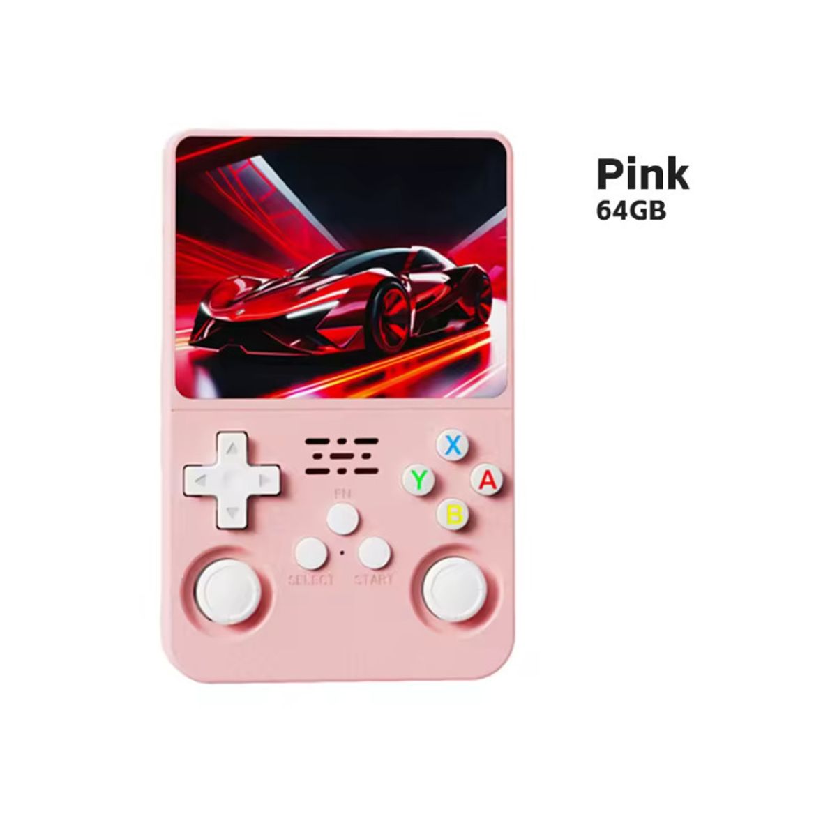 PUREPOWER - Consola de Videojuegos Retro Portátil Diseño Compacto 30 Emuladores Pantalla IPS 3.5" 64GB