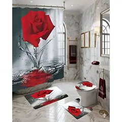 GENERICO - SET DE BAÑO COMPLETO 4 PIEZAS