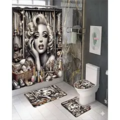 GENERICO - SET DE 4 PIEZAS PARA EL BAÑO