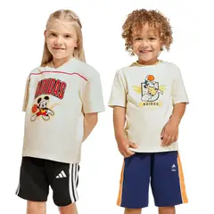ADIDAS - Polera Manga corta Urbano Mickey y sus amigos Unisex niño