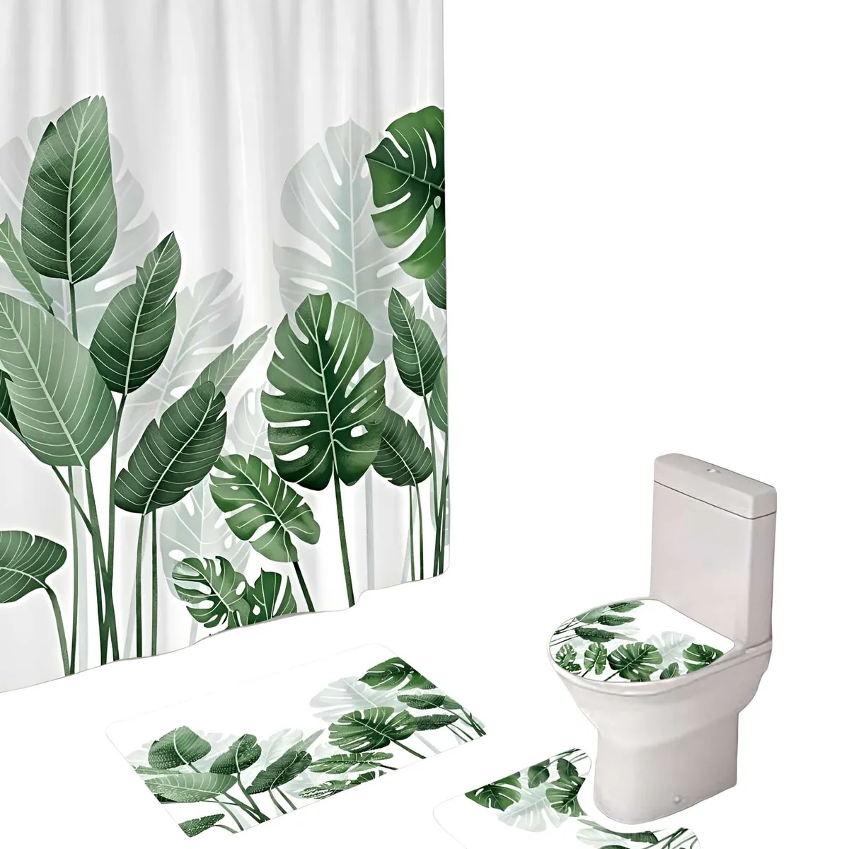 GENERICO - SET DE 4 PIEZAS PARA EL BAÑO ACCESORIOS