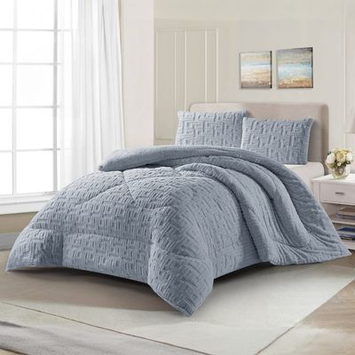 Imagen 2 del producto Cobertor De Invierno Sherpa Texturizado 2 Plazas