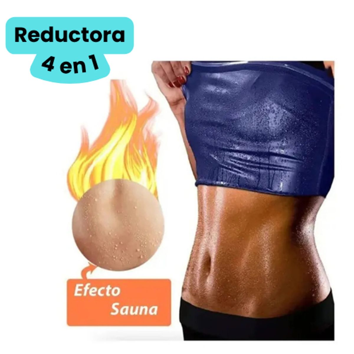 MOVI - Faja Reductora  Para Mujer térmica 4 en 1