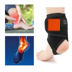 MOVI - Tobillera Térmica Ajustable con 3 Niveles de Calor para Alivio de Pie y Tobillo