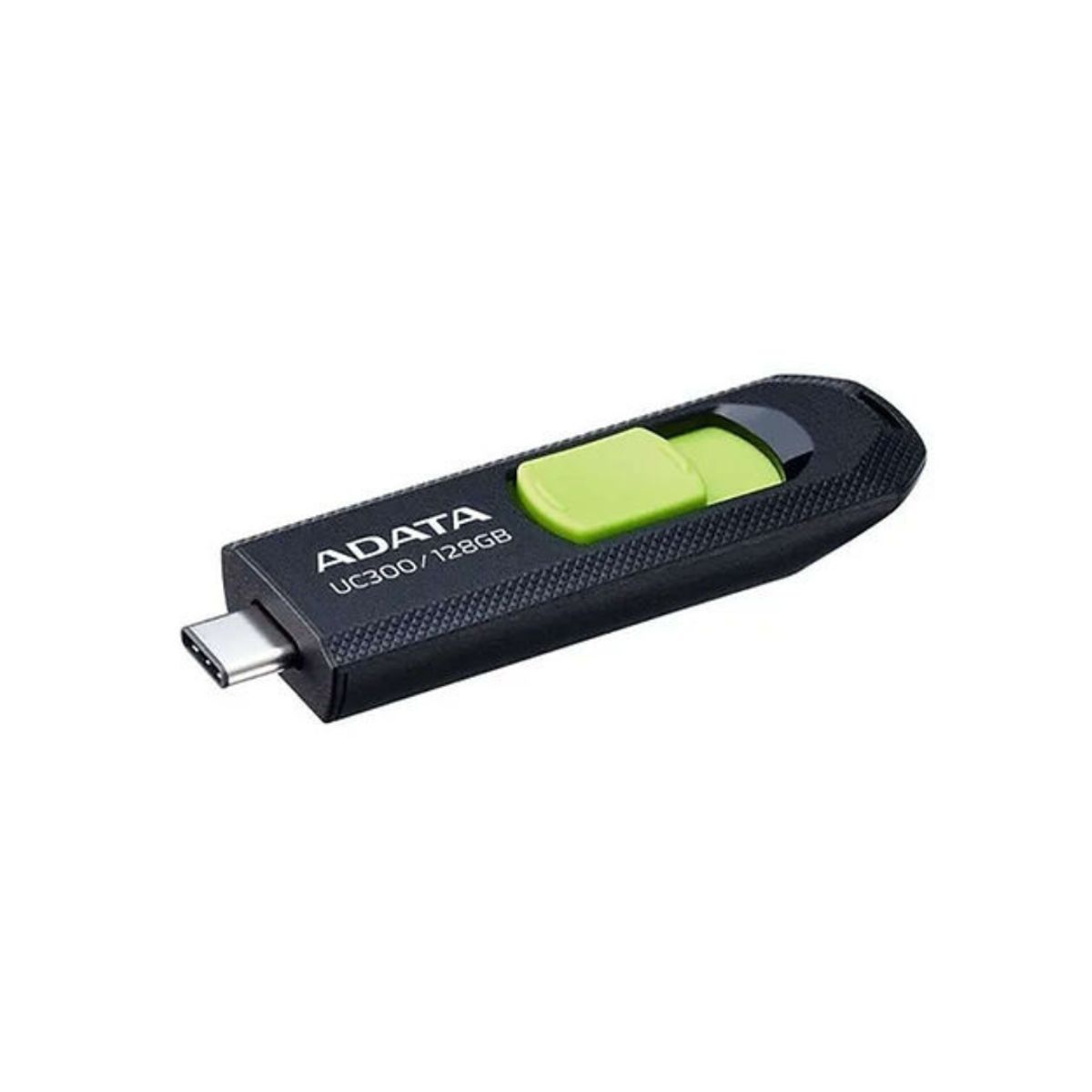 ADATA - Memoria Usb Tipo C Adata Uc300 128gb Retráctil Negroverde