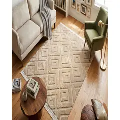 GENERICO - ALFOMBRA 180 X 200 DECORATIVA