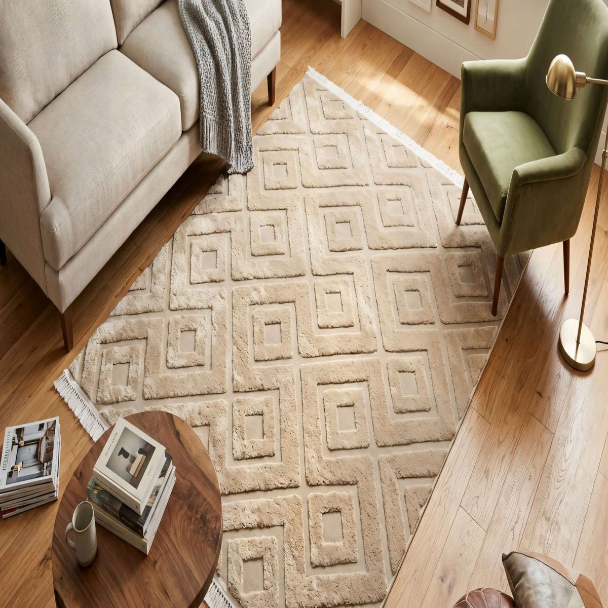 GENERICO - ALFOMBRA  150 X 200 DECORATIVA