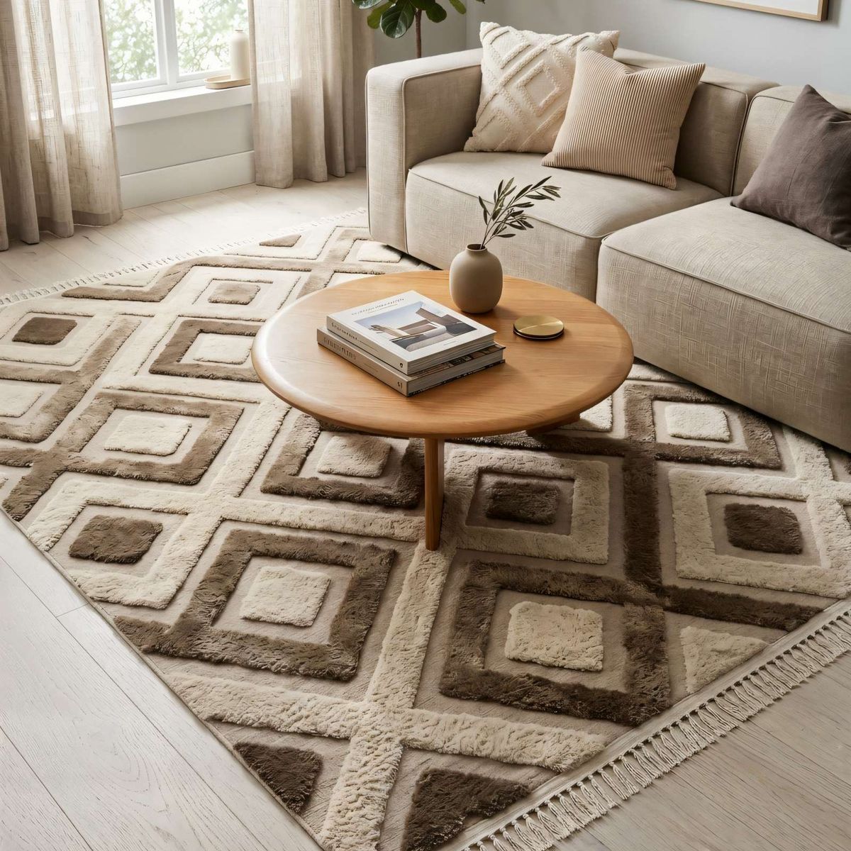 GENERICO - ALFOMBRA  150 X 200 DECORATIVA