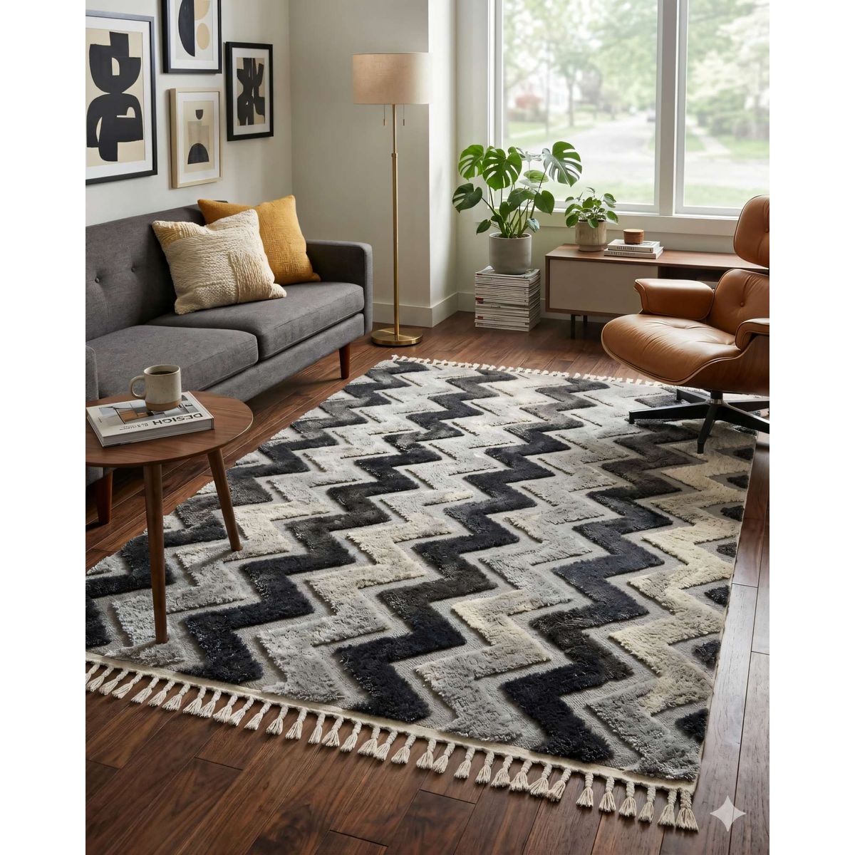 GENERICO - ALFOMBRA  150 X 200 DECORATIVA
