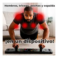 MOVI - Tabla de Flexiones Multifuncional Entrenador de Pecho, Brazos y Hombros