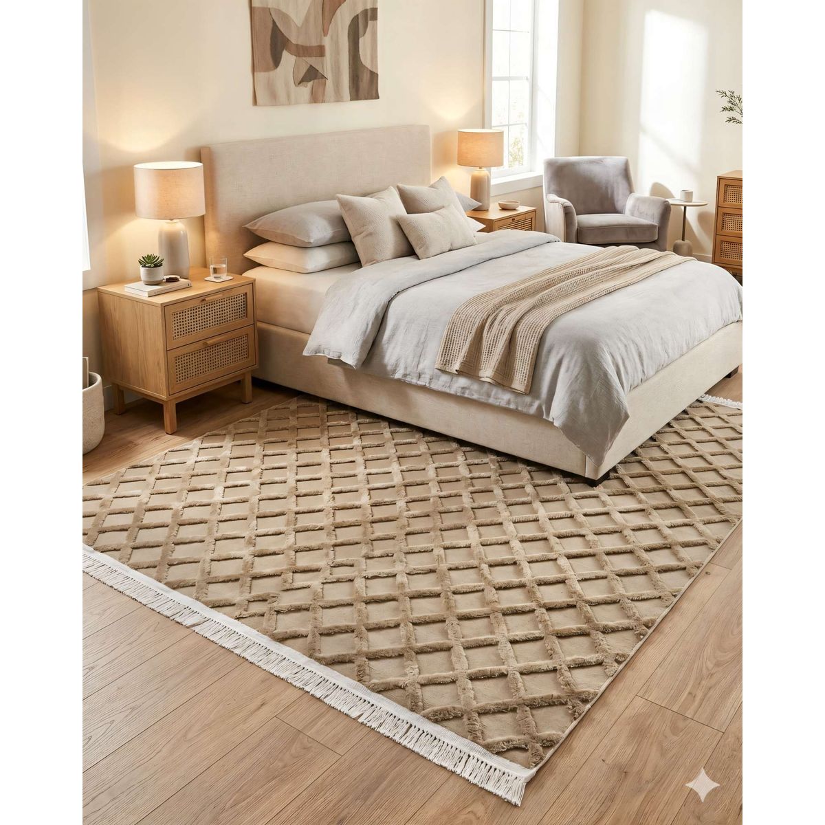 GENERICO - ALFOMBRA  200 X 240 DECORATIVA