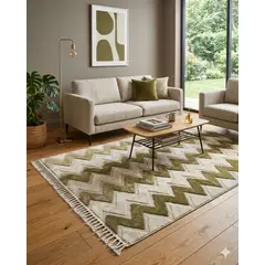 GENERICO - ALFOMBRA 180 X 200 DECORATIVA