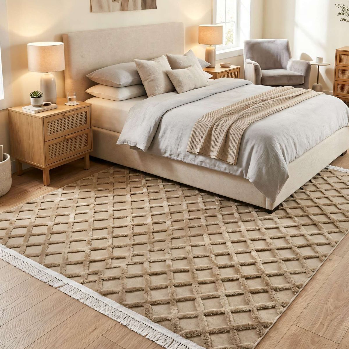 GENERICO - ALFOMBRA  180 X 200 DECORATIVA
