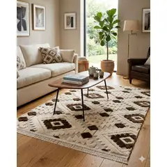 GENERICO - ALFOMBRA 180 X 200 DECORATIVA