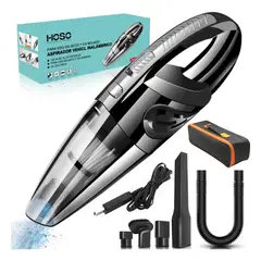 MOVI - Aspiradora Inalámbrica para Auto y Hogar con Accesorios Aspiradora Portátil Recargable