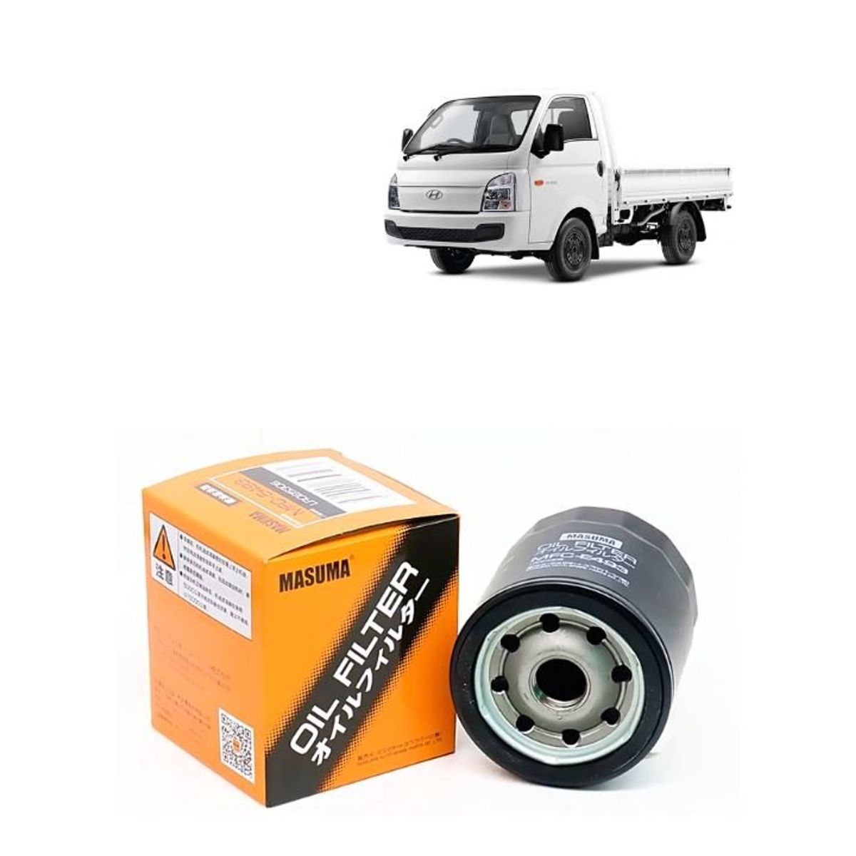 GENERICO - Filtro de Aceite Masuma Para Hyundai H-100 MFC-1317