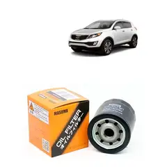 GENERICO - Filtro de Aceite Masuma Para Kia Sportage gen 2 MFC-1317