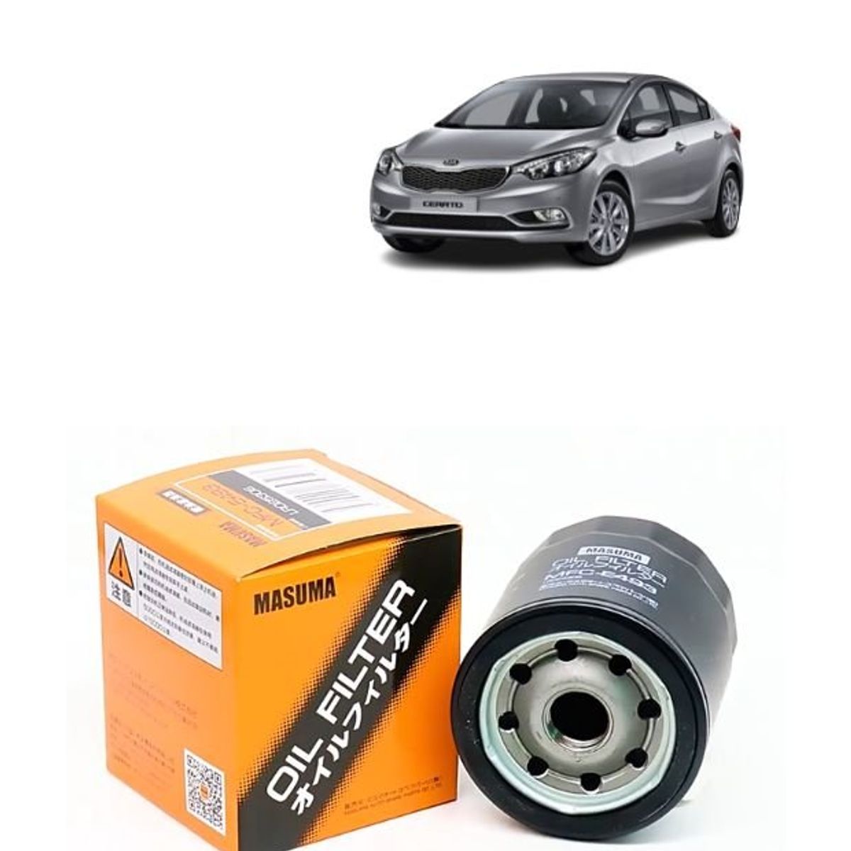 GENERICO - Filtro de Aceite Masuma Para Kia Cerato MFC-1317