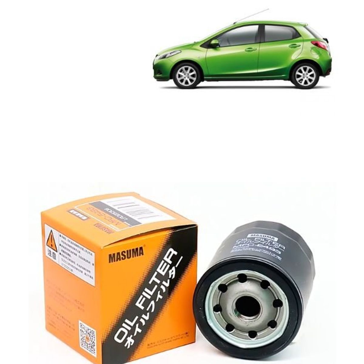 GENERICO - Filtro de Aceite Masuma Para Mazda 2 MFC-1317
