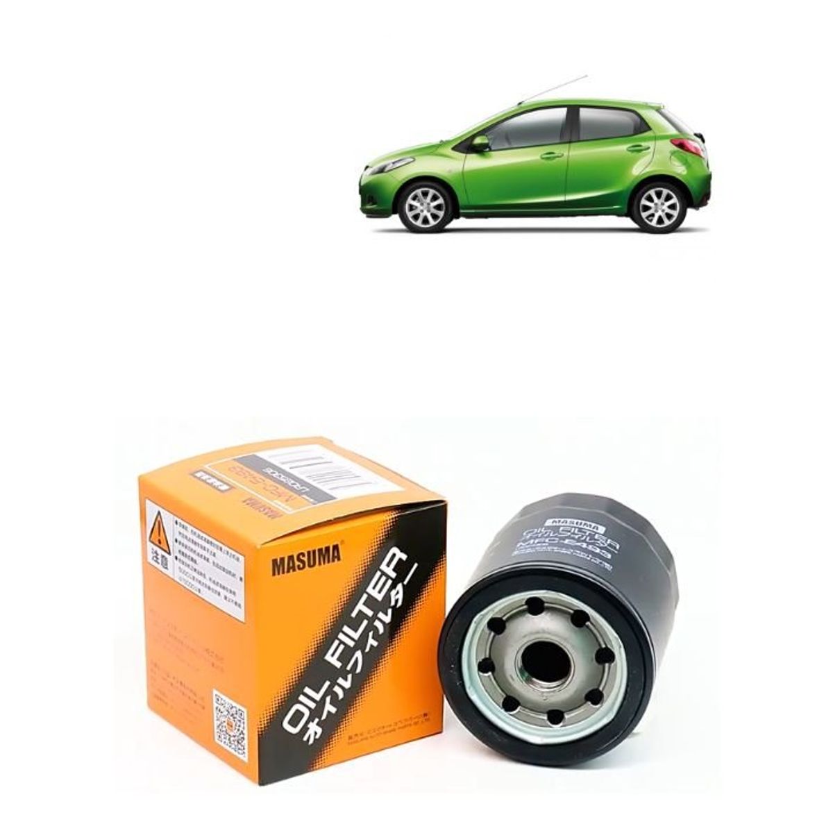 GENERICO - Filtro de Aceite Masuma Para Mazda 2 MFC-1317