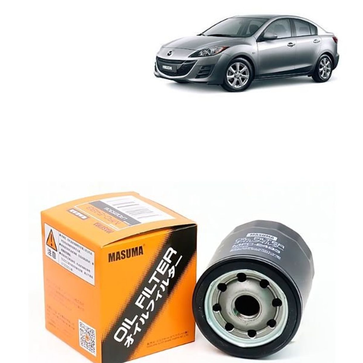 GENERICO - Filtro de Aceite Masuma Para Mazda 3 MFC-1317