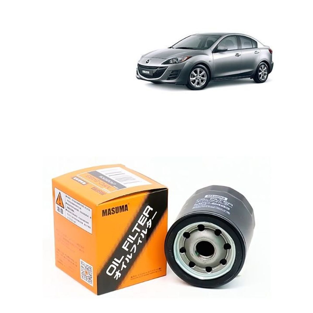 GENERICO - Filtro de Aceite Masuma Para Mazda 3 MFC-1317