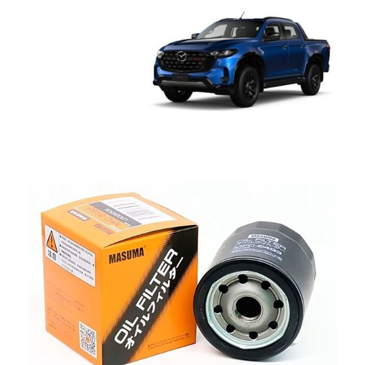 GENERICO - Filtro de Aceite Masuma Para Mazda BT-50 MFC-1317