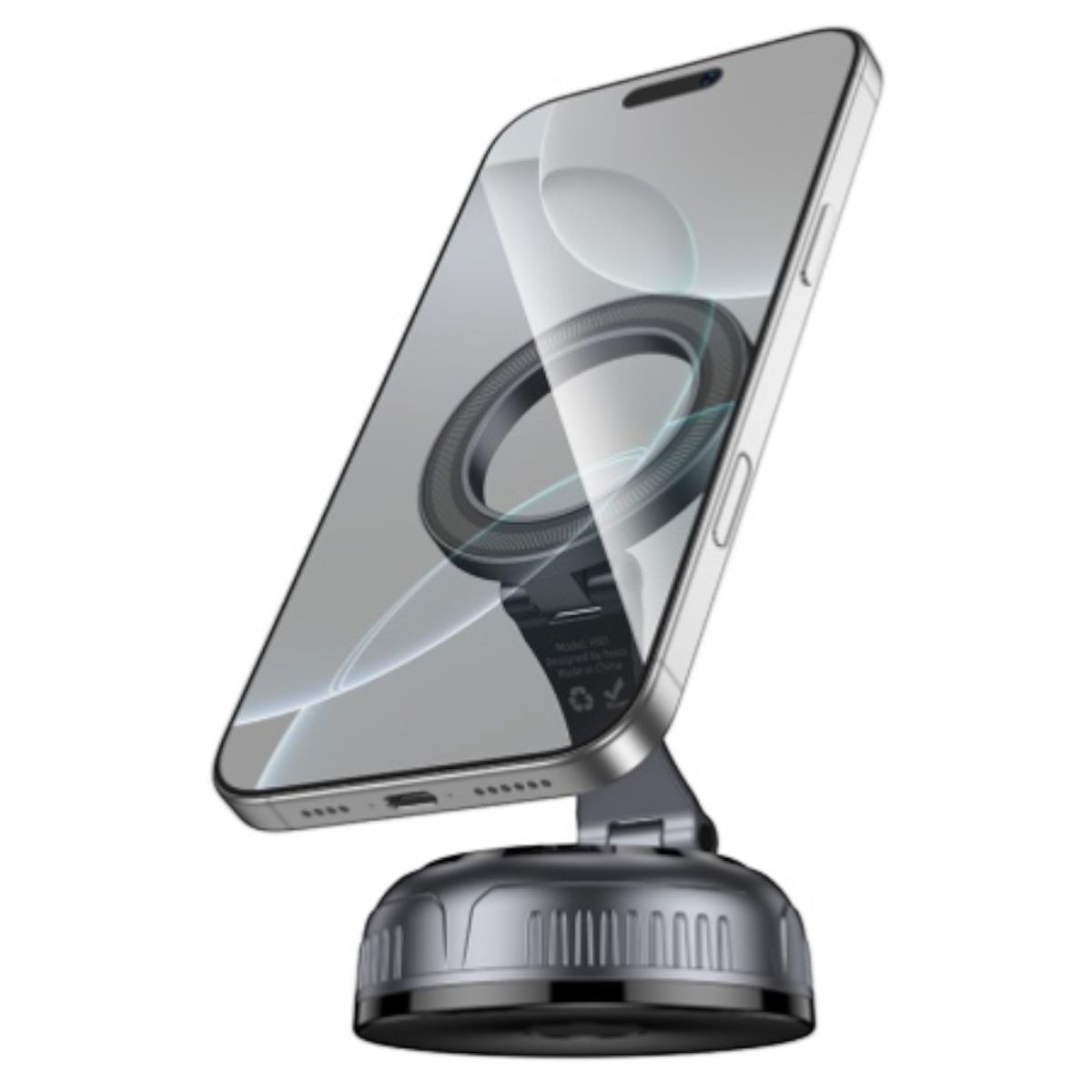 HOCO - Soporte Celular Para Auto 360 Magnético Con Ventosa Fuerte