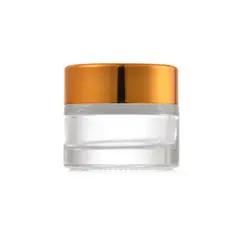 GENERICO - Set 6 Frasco Vidrio Cosmético Transparente 10g