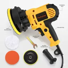 GENERICO - Máquina pulidora eléctrica para autos 700W