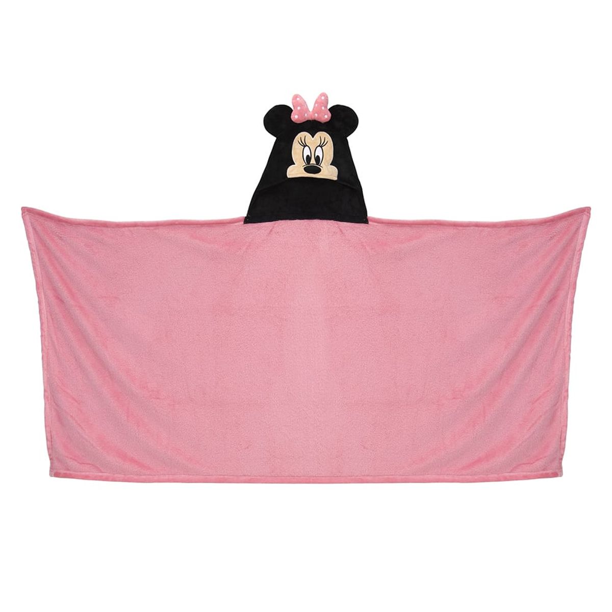 MASHINI - MANTA CAPUCHA INFANTIL 3D 75X180CM MINNIE