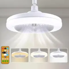 MOVI - Ventilador de Techo 3 en 1 Con Luz LED