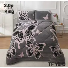 GENERICO - Cobertor Cubrecama de Invierno con Chiporro 2,5 plazas king