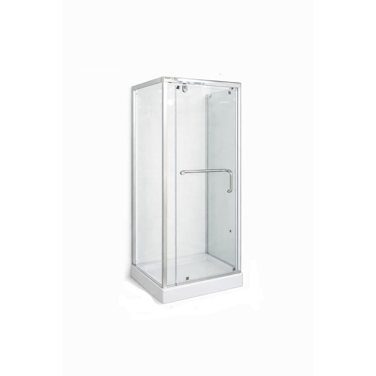 GENERICO - Mampara Ducha 70x70cm Cabina Esquinera con Puerta Abatible 190 cm Alto